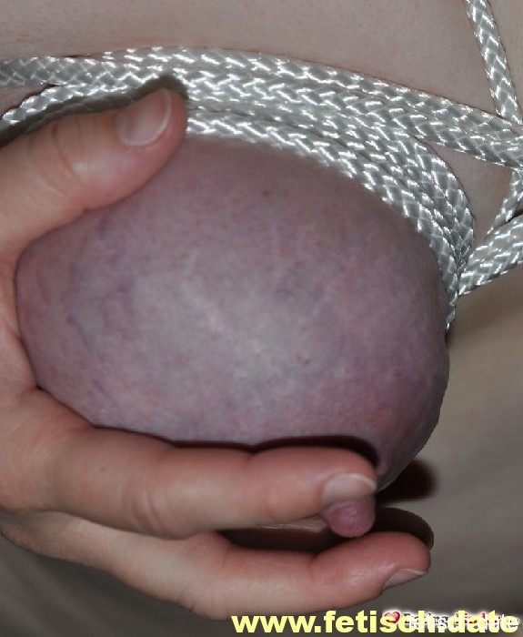 Bondage Fesseln Bondage Nippel Brust